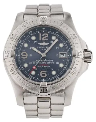 Breitling Superocean A17390 44mm Stainless steel Blue