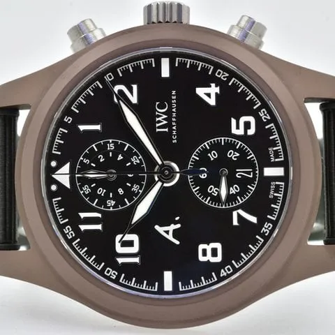 IWC Pilot IW388004 46mm Ceramic Brown