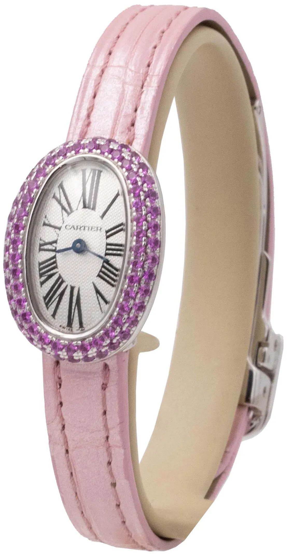 Cartier Baignoire 2369 18mm or gris 1