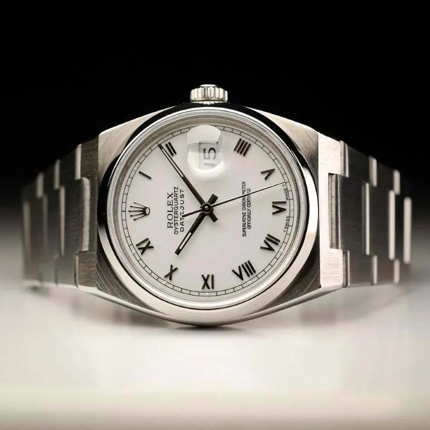 Rolex Datejust Oysterquartz 17000 36mm acier Silver 1