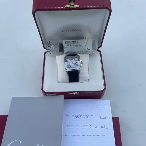 Cartier Santos 2656 38mm Stainless steel White