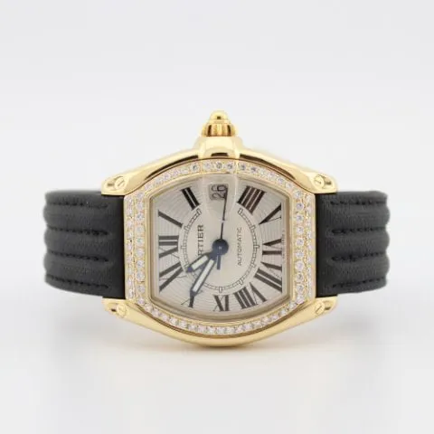 Cartier Roadster w62005v2 44mm Yellow gold Silver