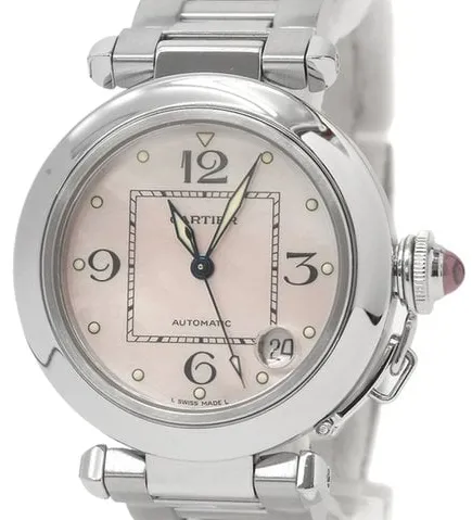 Cartier Pasha W3106499 35mm Steel Pink