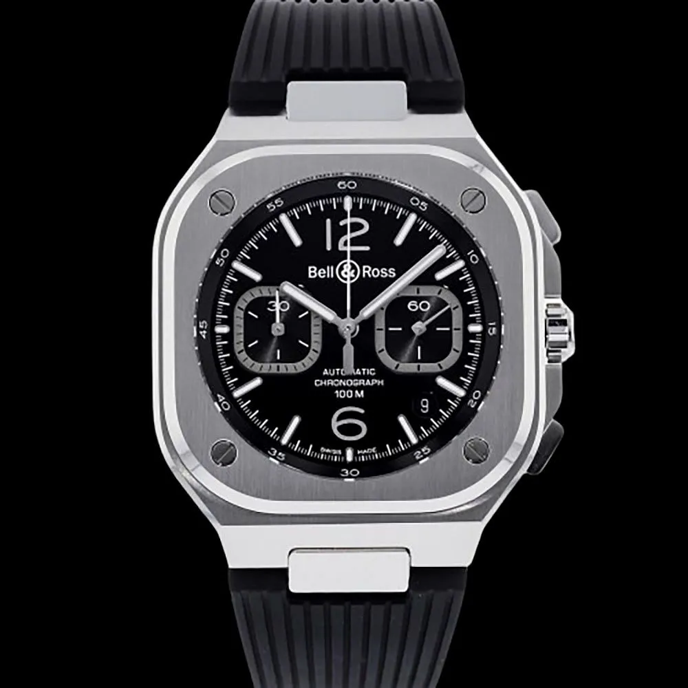 Bell & Ross BR 05 43mm Stainless steel Black