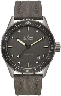 Blancpain Fifty Fathoms Bathyscaphe 5000-1210-G52A Titanium Gray