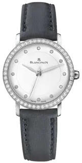 Blancpain Villeret Ultraplate 6102-4628-95A 29.2mm acier et diamants