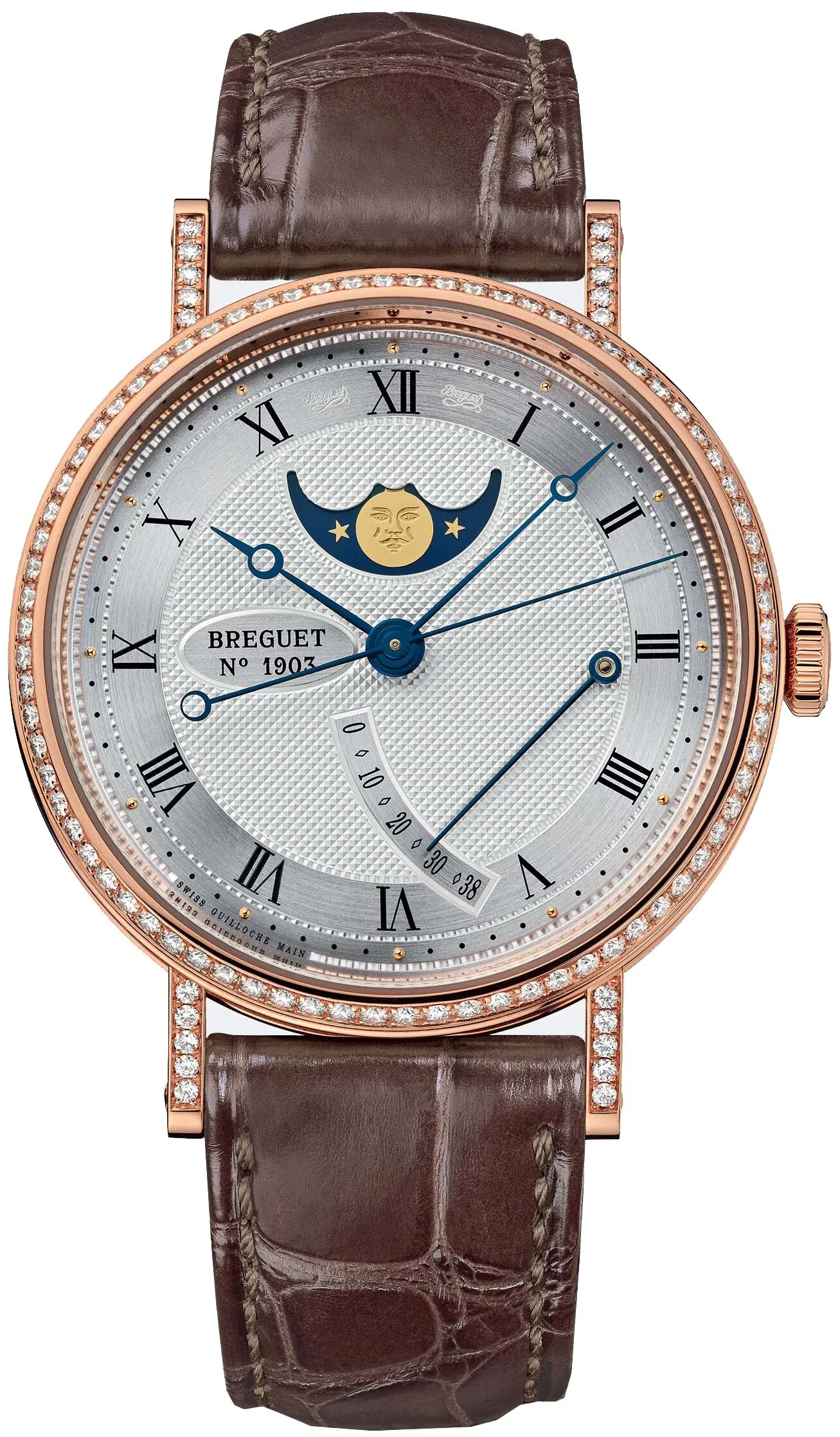 Breguet Classique 8788BR12986DD00 36mm or rose 18 carats Guilloché