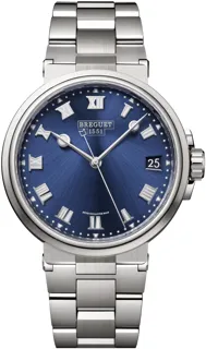 Breguet Marine 5517TI/Y1/TZ0 Titanium Blue