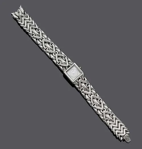 Bulgari Trika 175mm White gold Silver