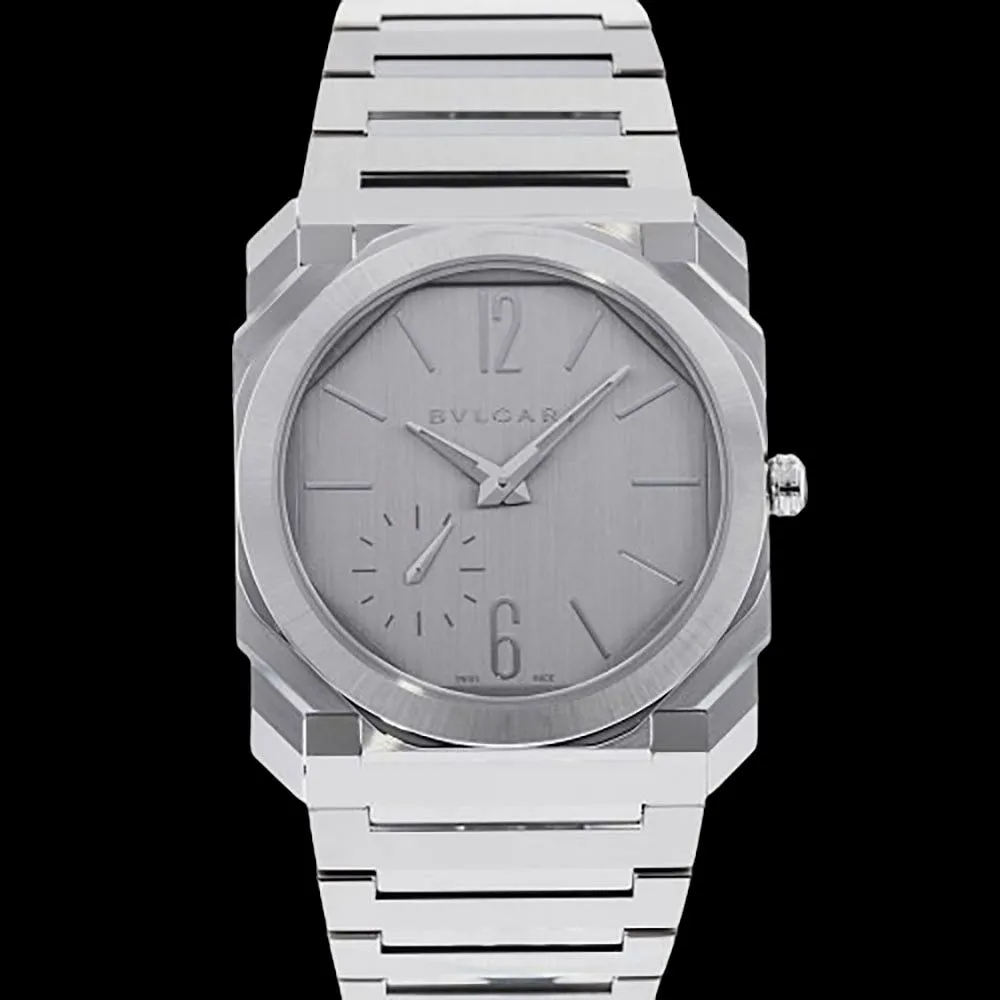 Bulgari Octo Finissimo 40mm Stainless steel Silver