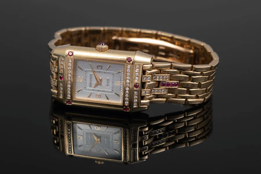 Jaeger-LeCoultre Reverso 265.1.86 Yellow gold White 2