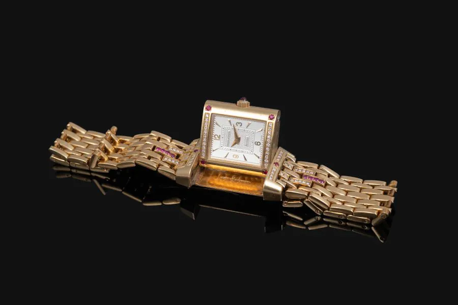 Jaeger-LeCoultre Reverso 265.1.86 Yellow gold White 5