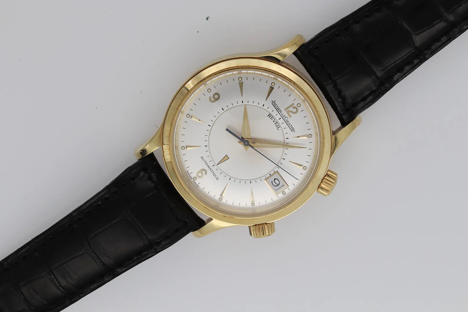 Jaeger-LeCoultre Memovox 141.1.97 39mm Yellow gold Silver 7