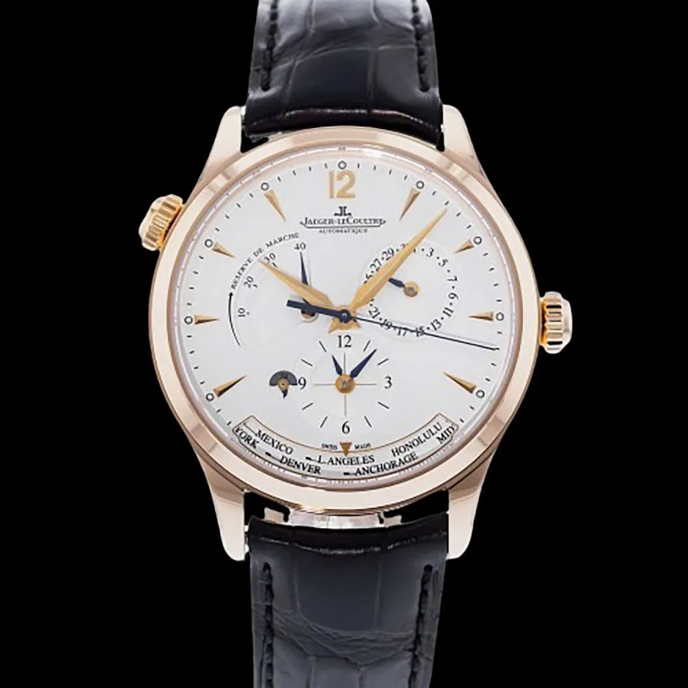 Jaeger-LeCoultre Master Geographic 39mm Rose gold White