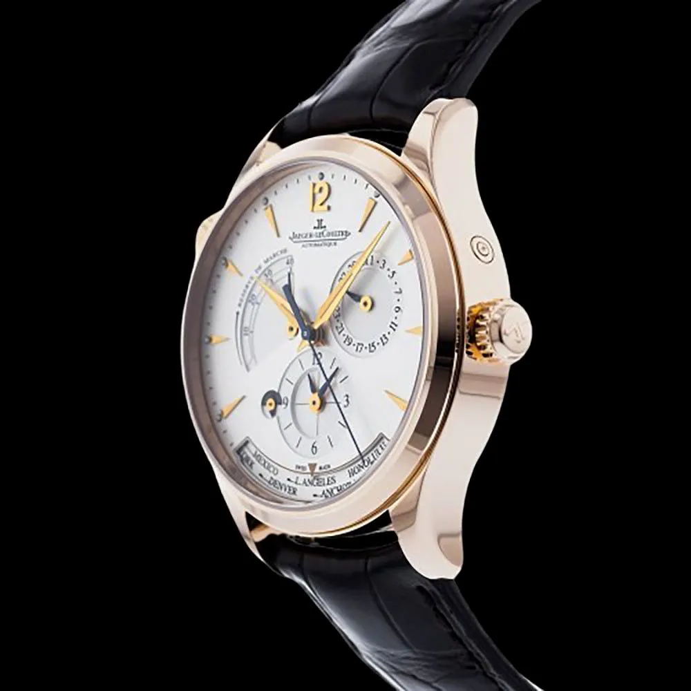 Jaeger-LeCoultre Master Geographic 39mm Rose gold White 1