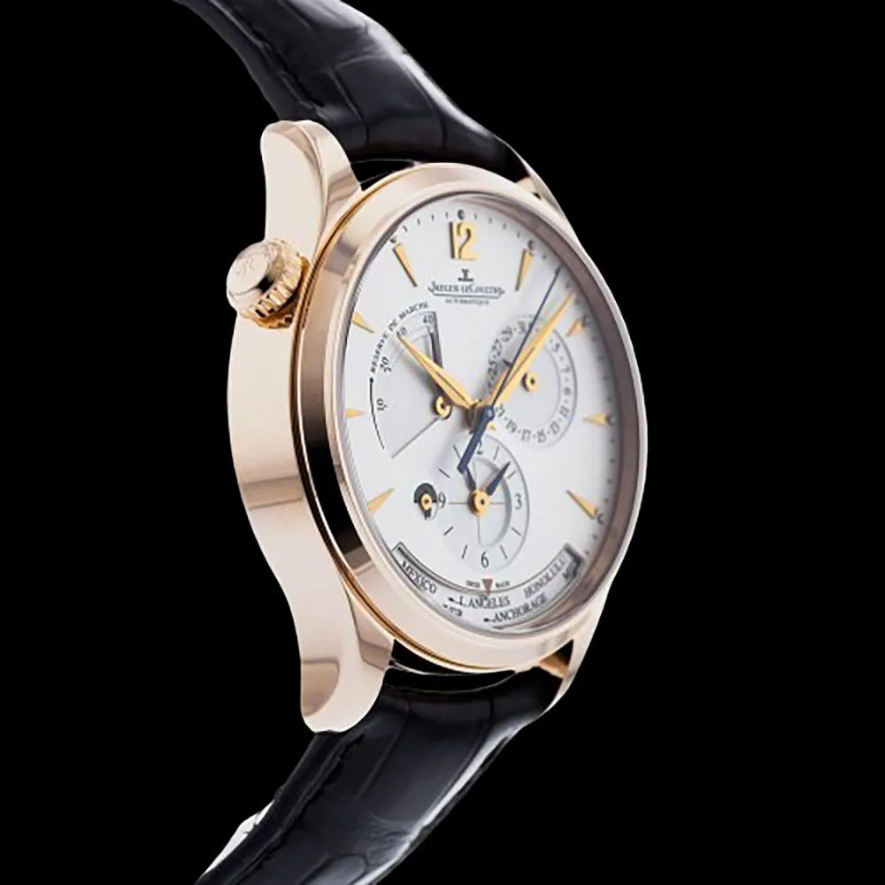 Jaeger-LeCoultre Master Geographic 39mm Rose gold White 2