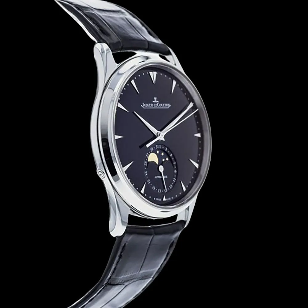 Jaeger-LeCoultre Master Ultra Thin 39mm Stainless steel Black 3