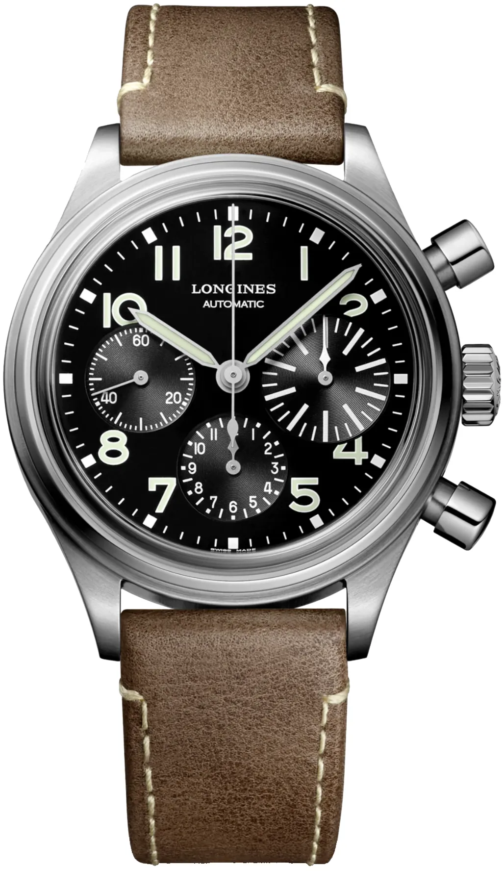 Longines Heritage L2.816.4.53.2 41mm Black