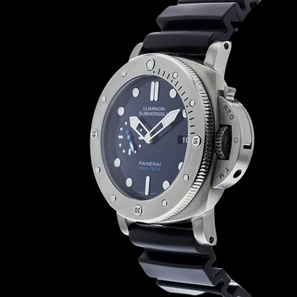 Panerai Luminor Submersible 47mm Bulk Metallic Glass Black 1