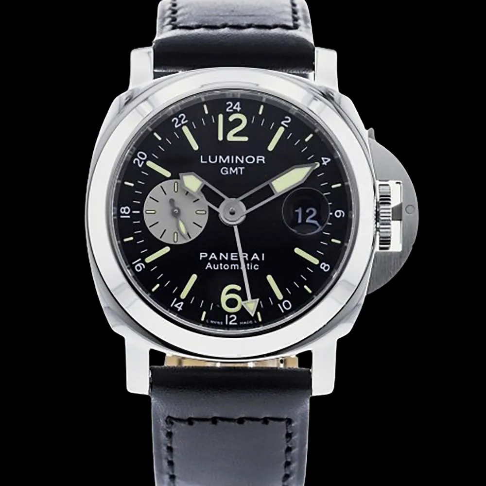 Panerai Luminor GMT 44mm Stainless steel Black