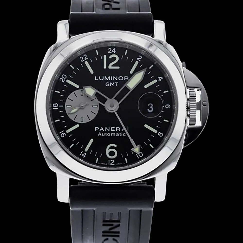 Panerai Luminor GMT 44mm Stainless steel Black