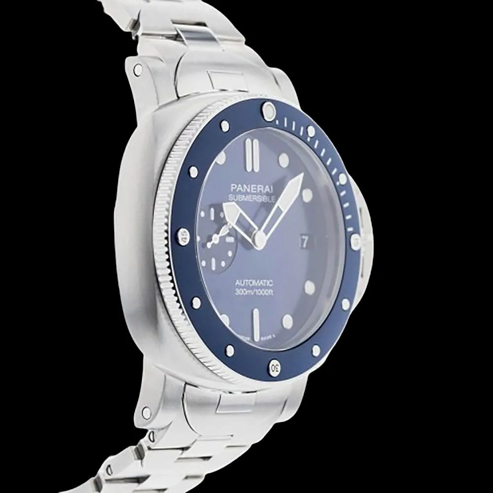 Panerai Submersible 42mm Stainless steel Blue 3