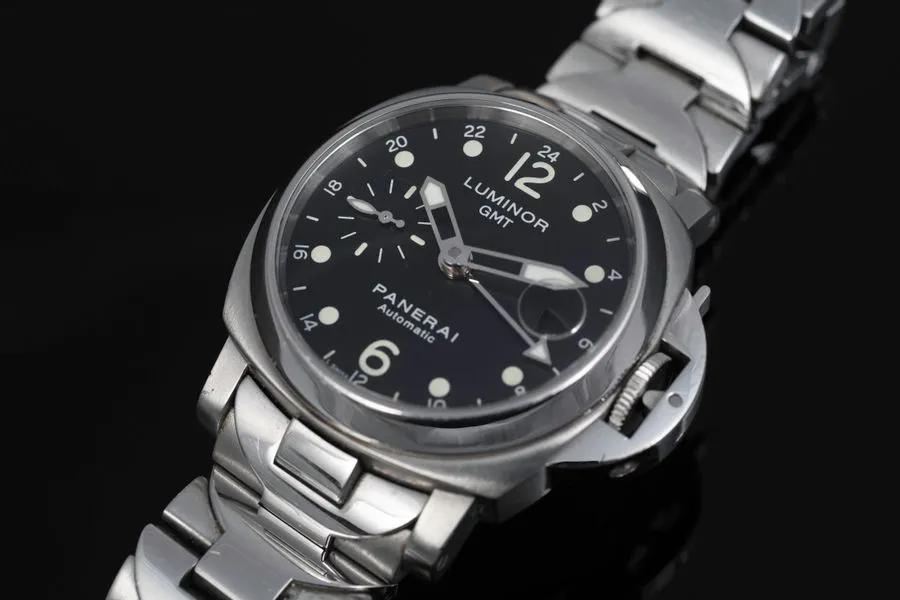 Panerai Luminor GMT Stainless steel Black