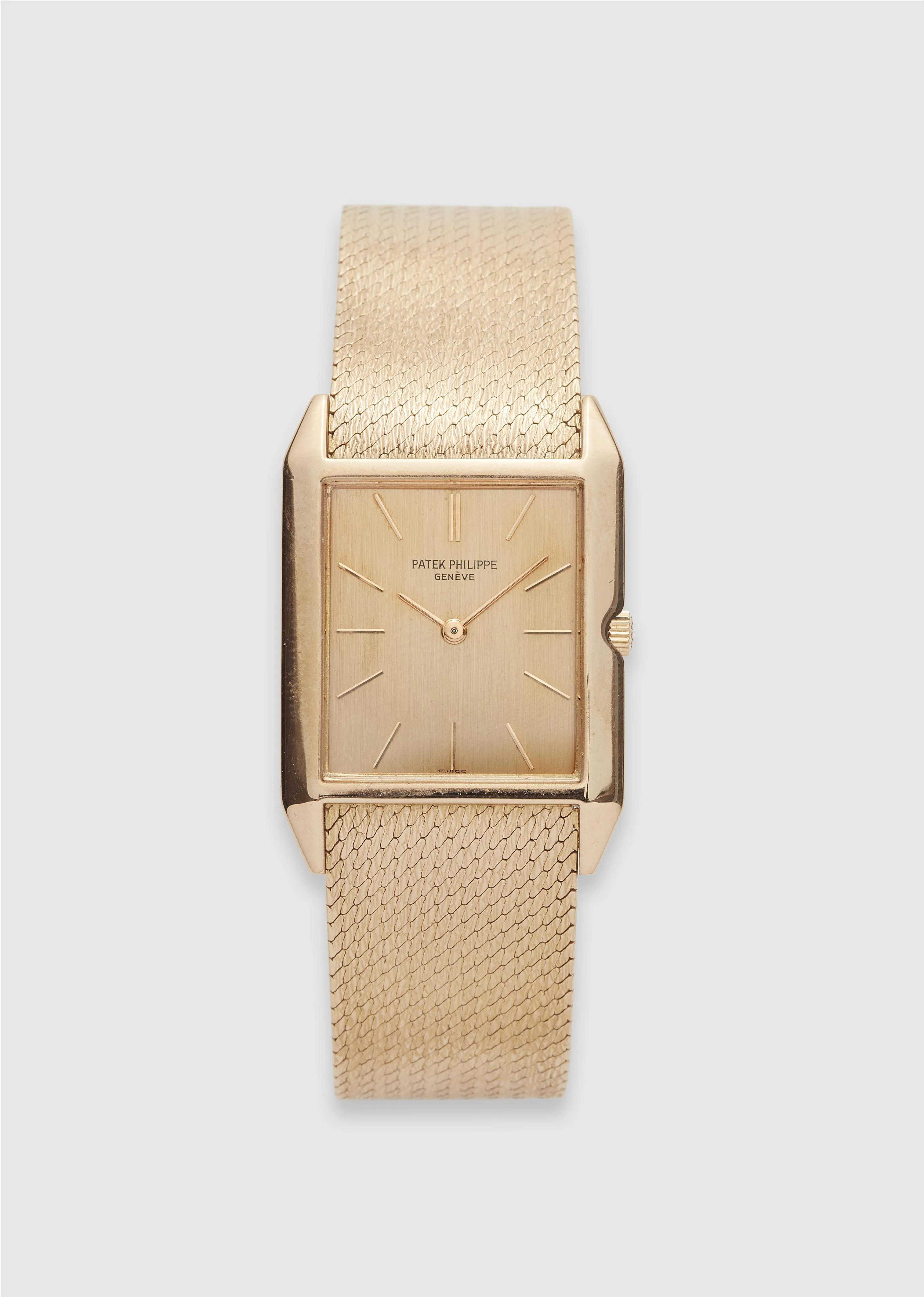 Patek Philippe 3491 26mm Yellow gold Champagne