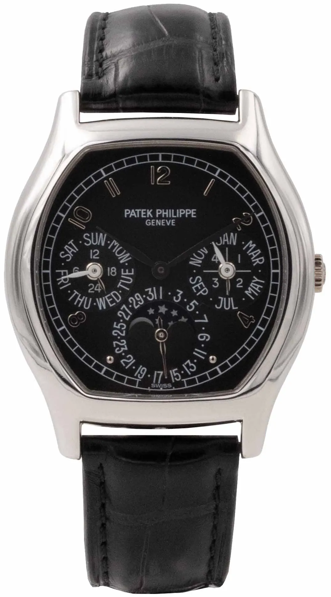 Patek Philippe Quantième 5040G 35mm or gris