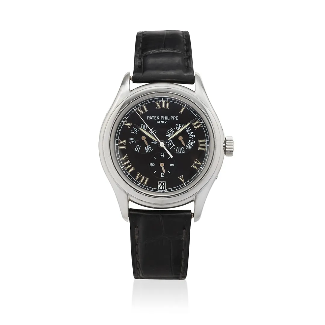 Patek Philippe Annual Calendar 5035P 37mm Platinum Black