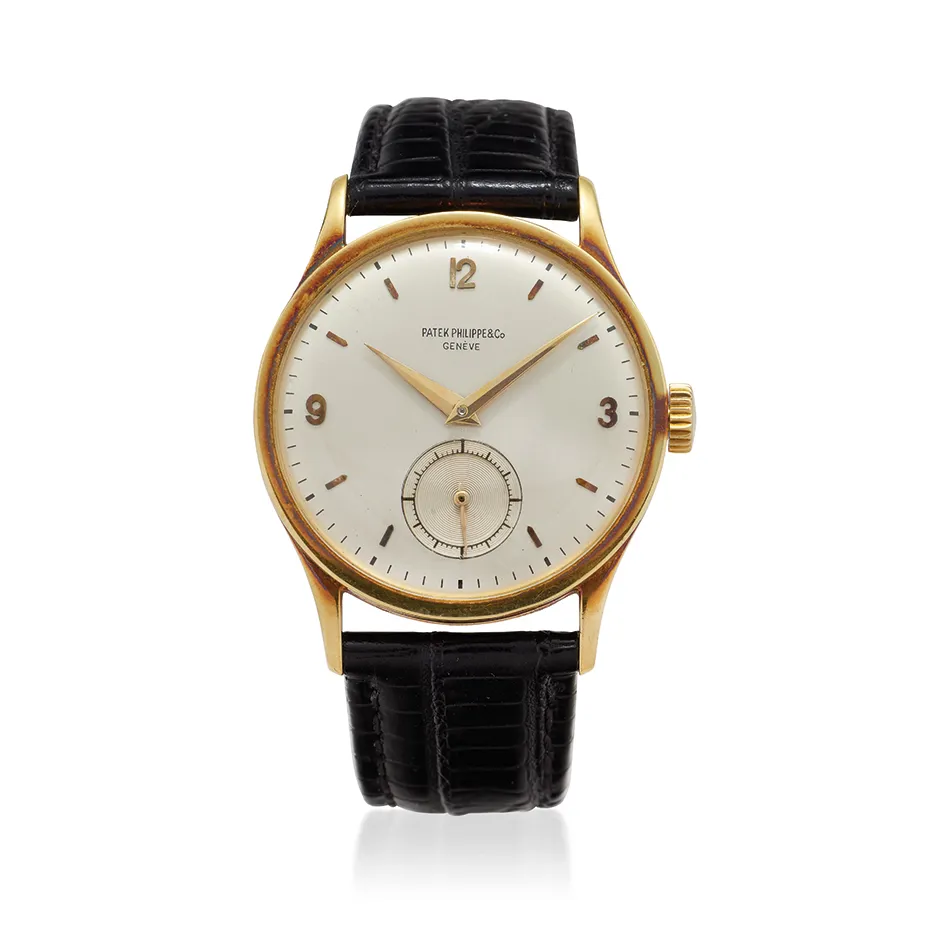 Patek Philippe Calatrava 570 36mm Yellow gold Silver