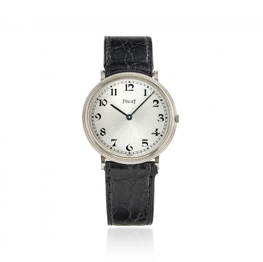 Piaget 9021 31mm White gold Silver