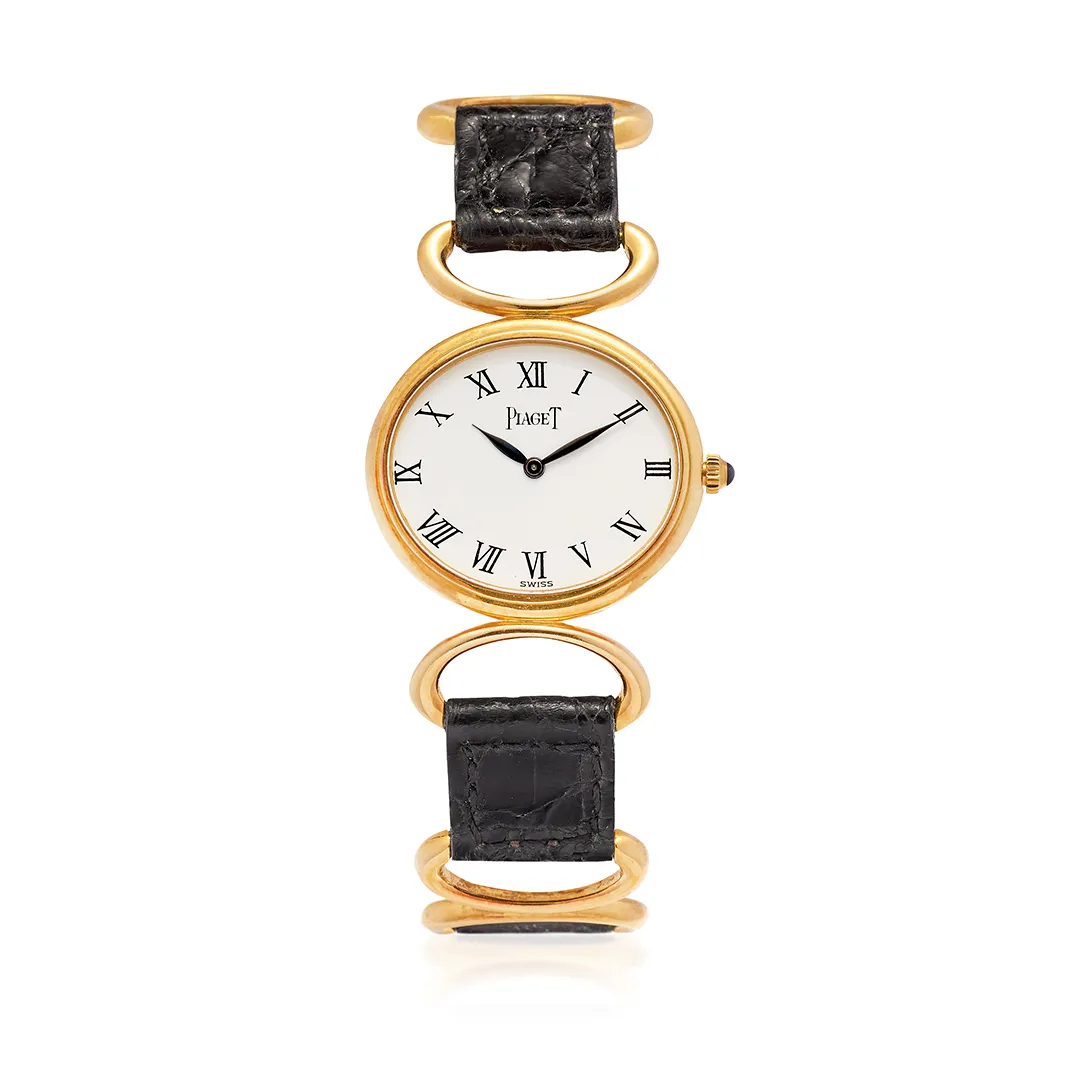 Piaget 9802 27mm Yellow gold White