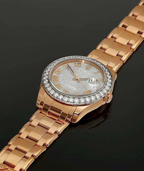 Rolex Pearlmaster 86285 39mm Rose gold Diamond 1