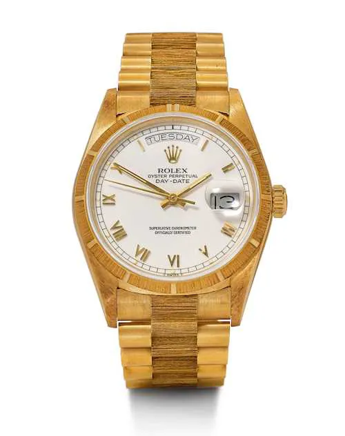 Rolex Day-Date 36 18078 36mm Yellow gold White