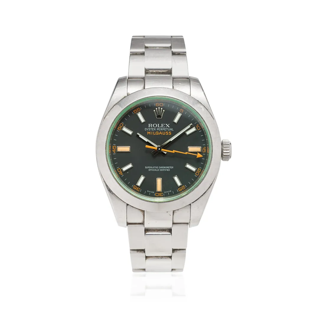 Rolex Milgauss 116400GV 40mm Stainless steel Black