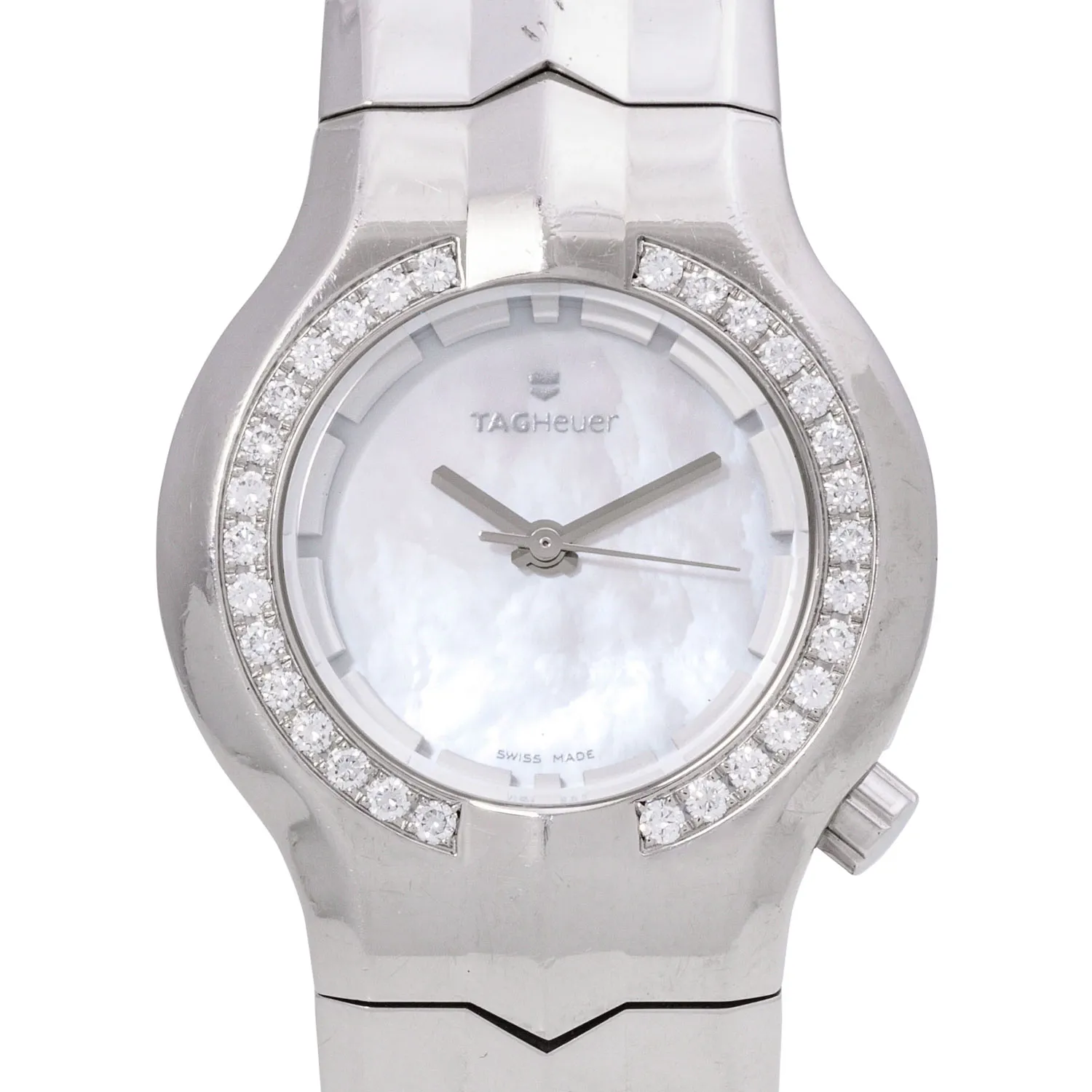 TAG Heuer Alter Ego WP1317 35mm Stainless steel Mother-of-pearl