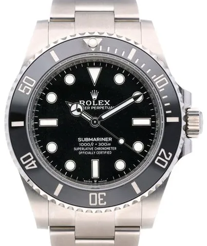 Rolex Submariner 124060 41mm Stainless steel Black