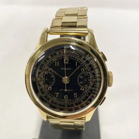 Rolex Chronograph 2508 36mm Yellow gold Black