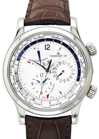 Jaeger-LeCoultre Master World Geographic Q1528420 37mm Steel Silver