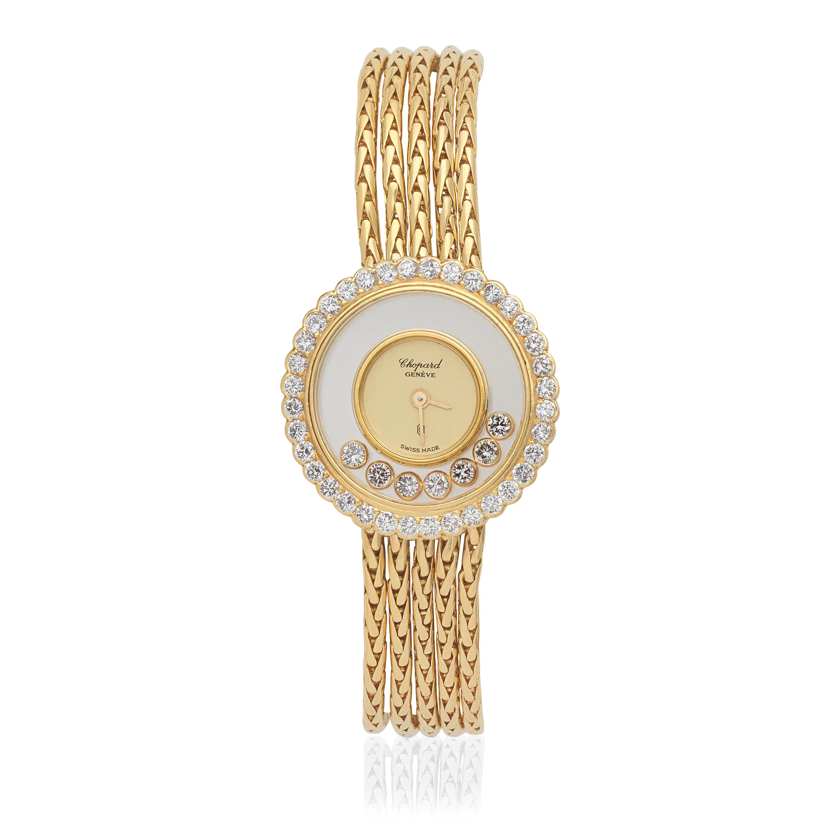 Chopard Happy Diamond 175mm Yellow gold Champagne