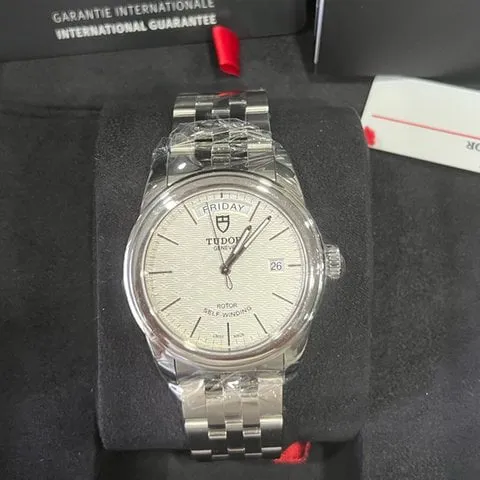 Tudor Glamour 56000-0003 39mm Stainless steel Silver