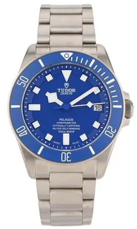 Tudor Pelagos M25600TB-0001 42mm Titanium and Stainless steel Blue