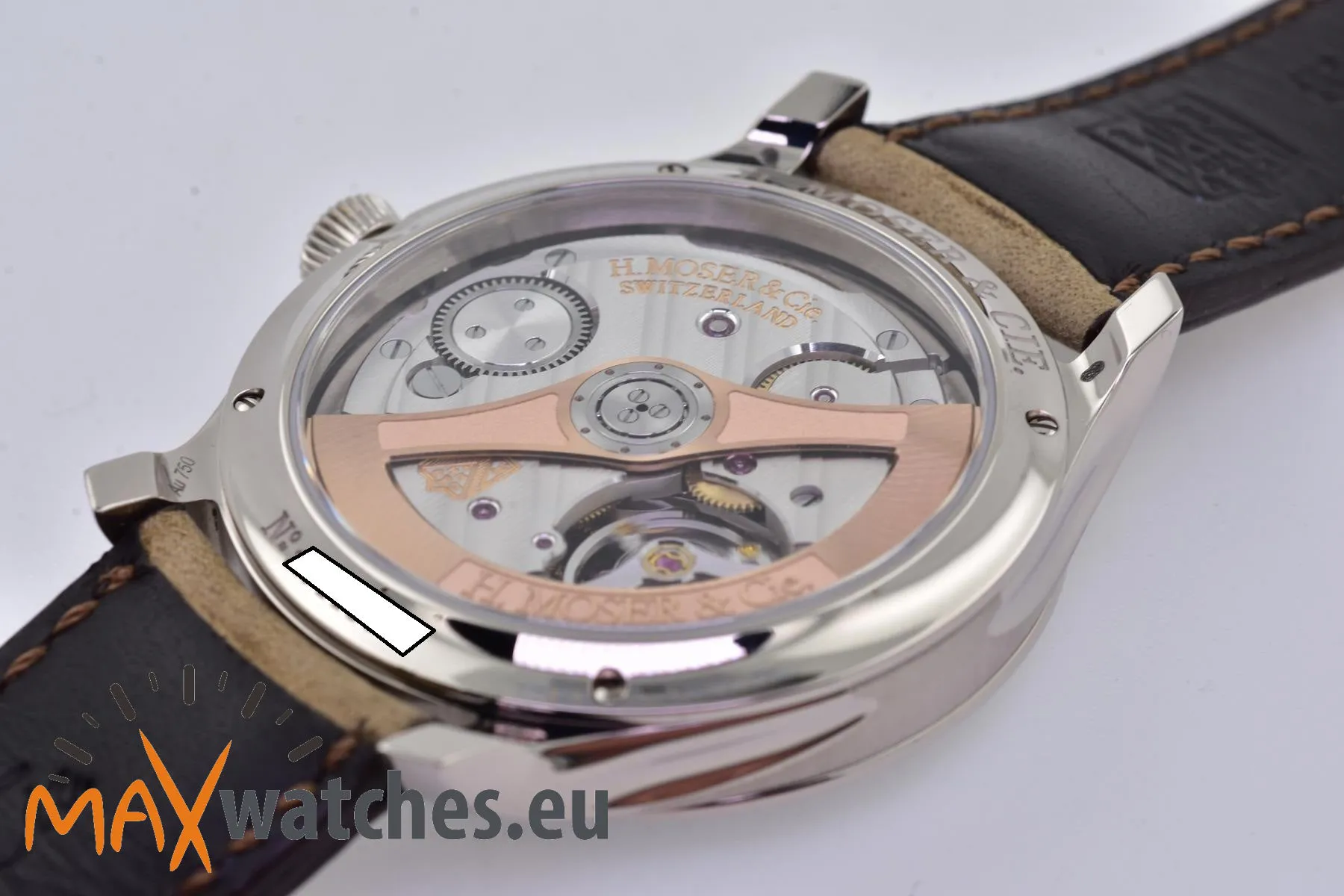 H. Moser & Cie. Endeavour 1200-0201 42mm White gold Blue 8