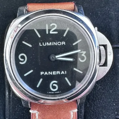 Panerai Luminor Base PAM 00112 44mm Stainless steel Black