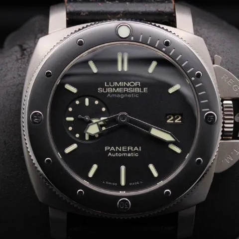 Panerai Submersible PAM 00389 47mm Titanium Black