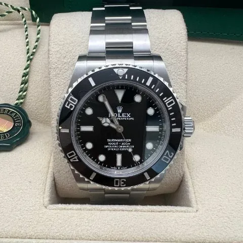 Rolex Submariner 124060 41mm Stainless steel Black