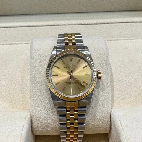 Rolex Oyster Perpetual 31 67513 31mm Gold/steel Champagne
