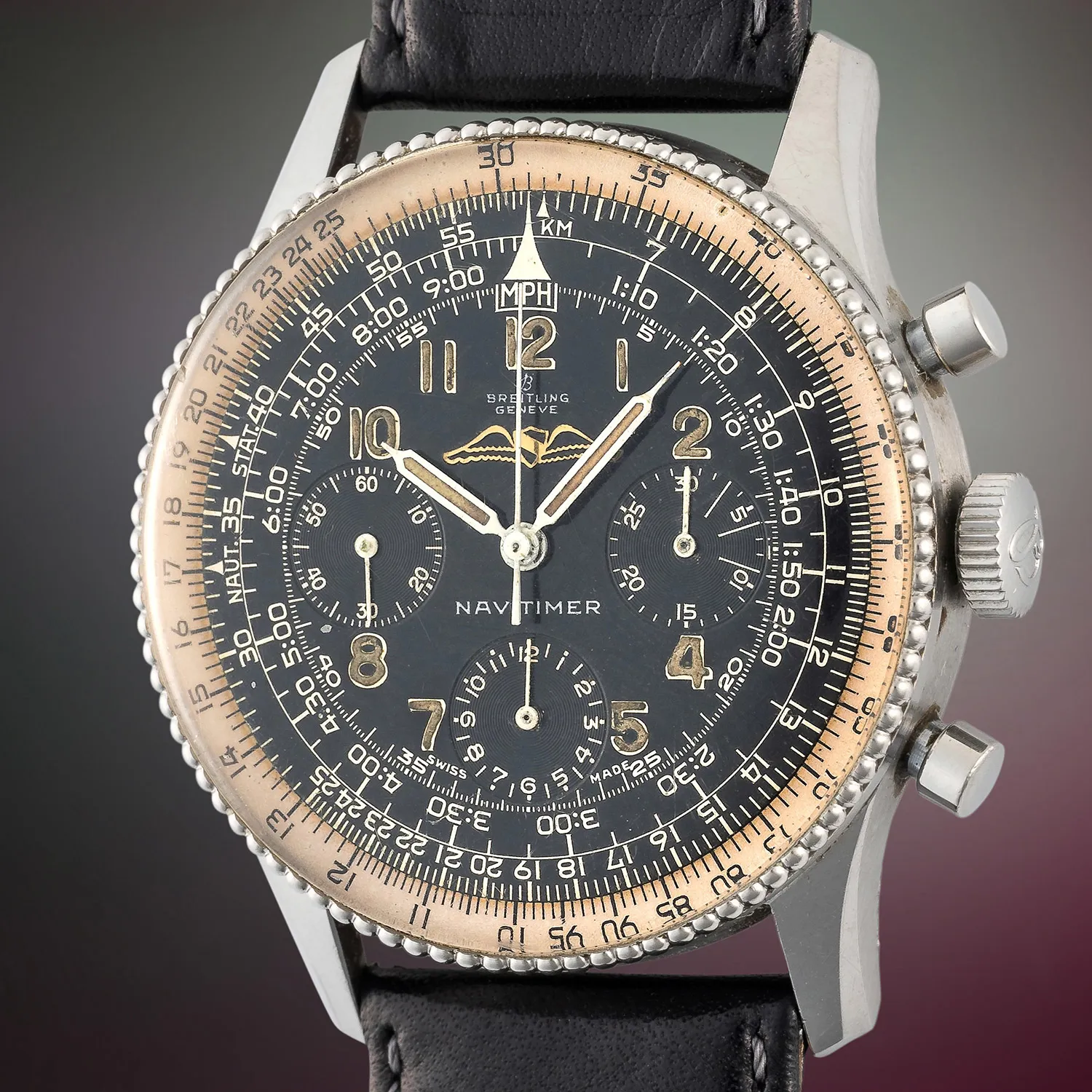 Breitling Navitimer 806 40mm Stainless steel Black