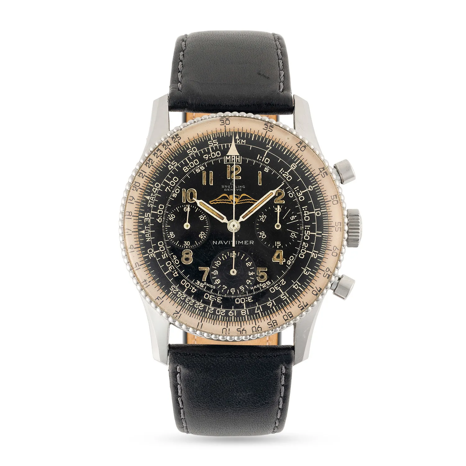 Breitling Navitimer 806 40mm Stainless steel Black 1